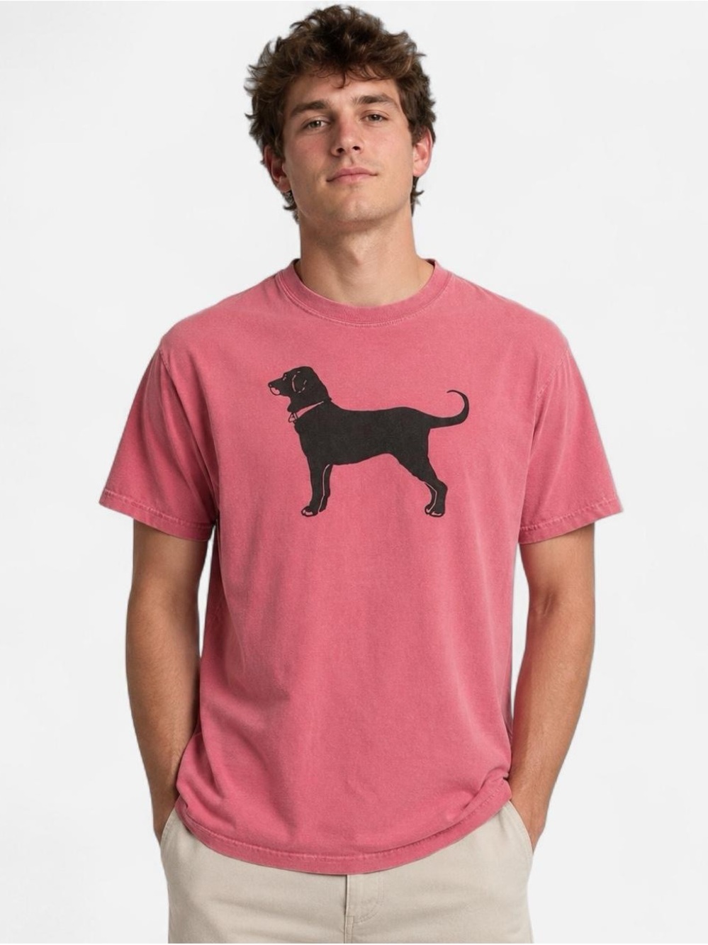 The Black Dog 2020 Classic Collection Nantucket Red Heavyweight Tee | S